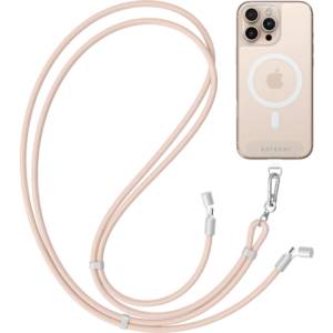 Satechi OntheGo USB-C Lanyard Cable, Desert Rose (ST-LOTGLR)
