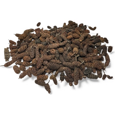 Sušené šišky Jelše 2-4cm mix 170g - prírodné