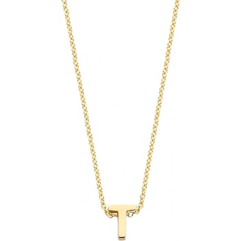 Blush Златно дамско колие с буква Blush 3155YGO_T (3155YGO_T)