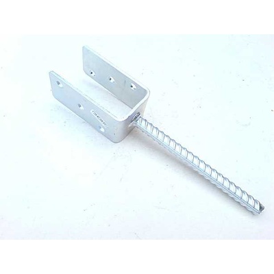 Domax patka sloupku do betonu PS 70 U, galvanický zinek DMX48025