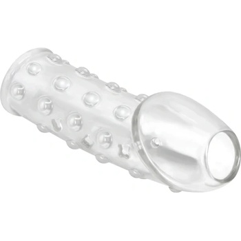 Pretty Love Релефен пенис удебелител с отвор Bigger Thicker