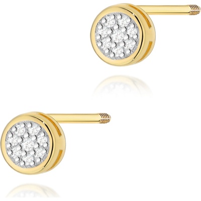 Blink-Blink napichovacie náušnice s diamantami 3121ZDB