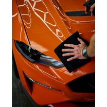 Project F BlackPRO mikrovláknová utěrka 40x40cm