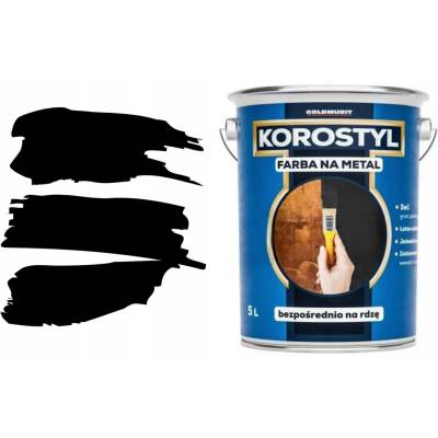 Goldmurit Barva na kov 3v1 5 l černá