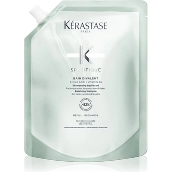 Kérastase Specifique Bain Divalent дълбоко почистващ шампоан за мазна кожа на скалпа Refill 500ml