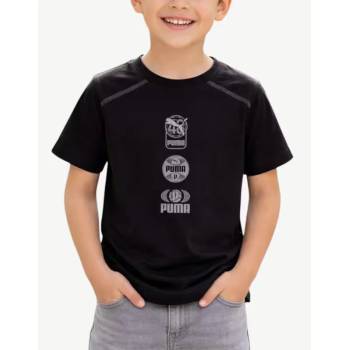 PUMA Active Sports Graphics Tee Black