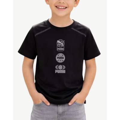 PUMA Active Sports Graphics Tee Black