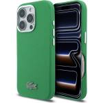 Lacoste PVC Iconic Petit Pique Metal Logo MagSafe калъф за iPhone 16 Pro Max, естрагоново зелен (57983130049)