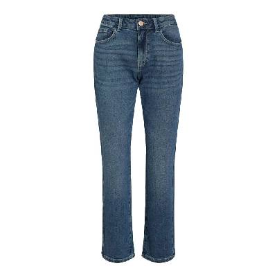 Дънки Vila Alice Straight Fit Mbd Sol91 jeans - Blue (Medium Blue Denim)