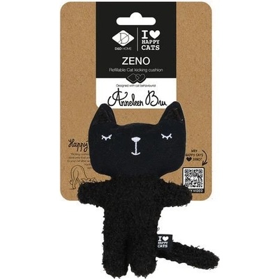 EBI D&D Home Zeno plyšová hračka pre mačky plniteľná catnipom 12 x 4 x 18 cm