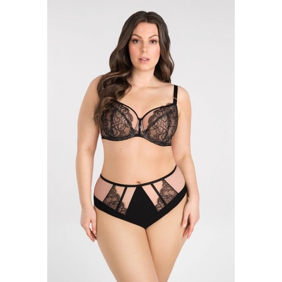 Gorsenia K834 Black To Black mäkká podprsenka černá