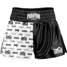Muay Thai šortky PHANTOM Legend čierna/biela