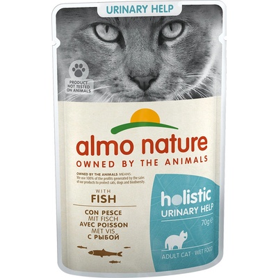 Almo Nature Urinary Help ryba 12 x 70 g