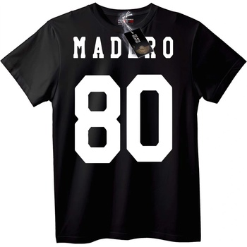 NOONEBRAND Тениска Madero 80 спорт - 6XL, Black