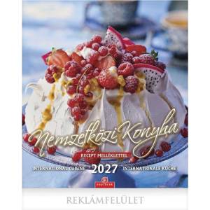CSG Стенен календар CSG 300x340 мм, вертикален, „Международна кухня 2027 (FN U11)