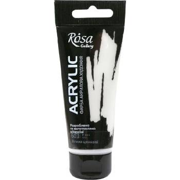 Rosa Gallery АКРИЛНА боя Zink White (603) 60 ml 1 бр (3241603)