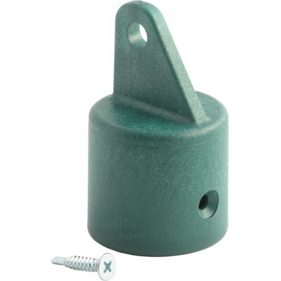 Koncovka vzpěry s okem, průměr 42 mm, zelená