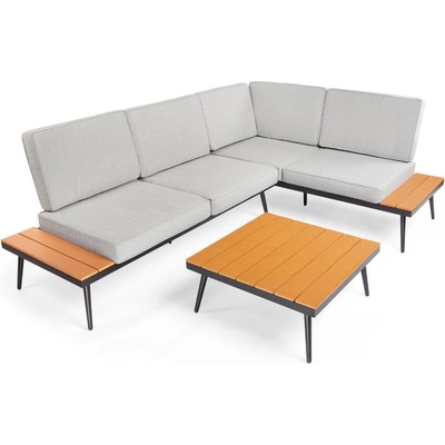 FIELDMANN FDZN 5080 Zostava záhradného nábytku sivá