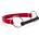 Devil Sticks Soft Lamb Leather Silicone Mouth Piece Red