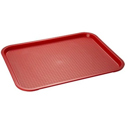 APS Obdélníkový tác 410x305 mm červený 00535 červená
