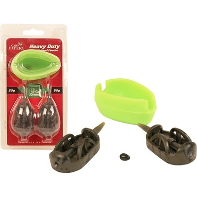 CARP EXPERT HEAVY DUTY METHOD FEEDER SADA KRMÍTOK GO GREEN
