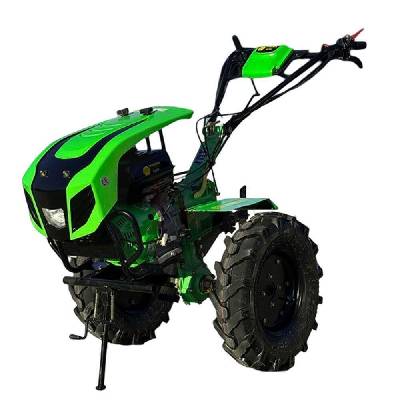 Мотоблок бензинов ТУНДЖА 2018КЕ, 18 к. с. , 4-тактова, 445 куб. см, 1400 мм ширина, електрически старт, с инвентар (kr061085)