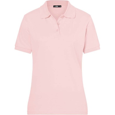 James & Nicholson JN 71 Dámske piqué polo ružová rose