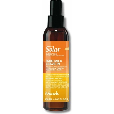 Nook Solar SuperFood Hair Milk Leave In bezoplachové mlieko na vlasy 150 ml