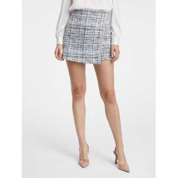 Orsay Синьо-кремава дамска пола от туид ORSAY Orsay | Byal | ЖЕНИ | XS