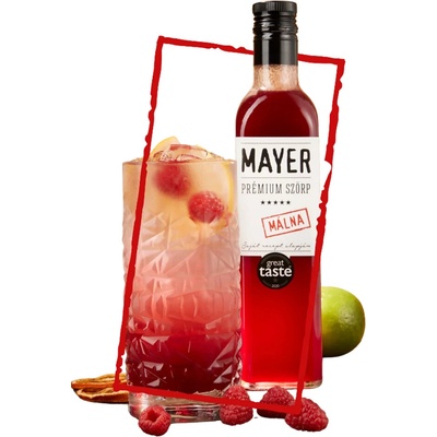 Mayer Sirup s malinami 0,5 l
