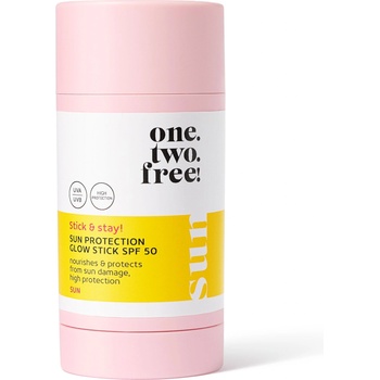 One. Two. Free ONE. TWO. FREE! Sun Protection Glow Stick SPF50 Слънцезащитен продукт дамски 25gr