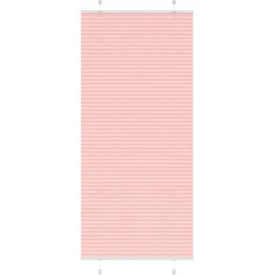 VidaXL Roleta plisé 95 x 200 cm růžová