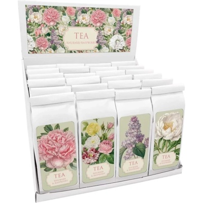 Sköna Ting Peonies & Roses sypaný černý čaj mix 100 g