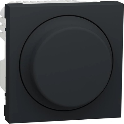 Schneider Electric SE Димер ротативен R5-200W C5-150VA LED5-100W 2 мод. цвят Антрацит Unica - NU351454 (NU351454)