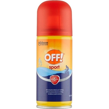 Off! Šport repelent proti kliešťom, komárom rýchloschnúci spray 100 ml
