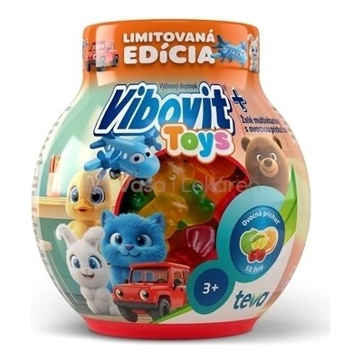 Vibovit Toys želé multivitamíny s ovocnou príchuťou 200 g