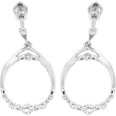 Zlatnictví U Kostela zlaté visací náušnice slzy 2226b