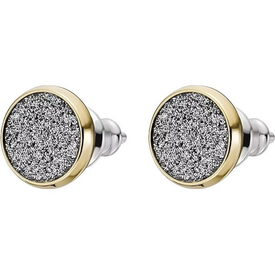 Fossil Blyštivé pozlátené náušnice kôstky Hazel JOF01039710