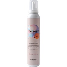 Inebrya Ice Cream Dry-T Whipped Cream bezoplachový pěnový kondicionér 200 ml