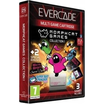Morphcat Games Collection 1 (Evercade Cartridge 25)
