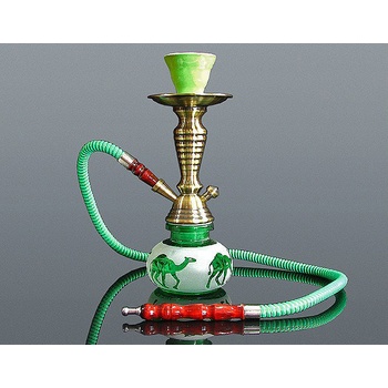 Hookah 1 zelená 28 cm