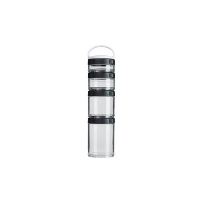 Zásobník BlenderBottle GoStak® Starter 4 Pak - černý/průhledný