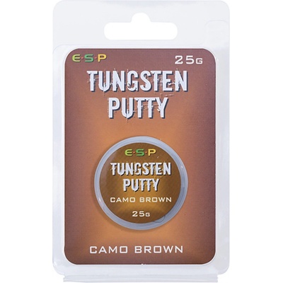 ESP plastické olovo Tungsten Putty Camo Brown 25g
