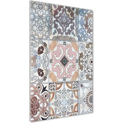 Vertikálny fotoobraz na skle Keramické kachličky 50x100 cm