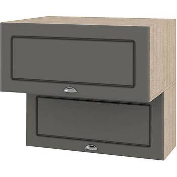 Image 1 of ИРИМ Горен кухненски шкаф Сити МФ-Цимент мат-06-107 80 см