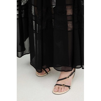 Marella Пола Marella в черно дълга разкроена 2523106082200 (2523106082200)