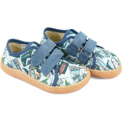 Froddo Barefoot Canvas Surf Light Blue