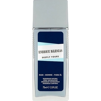 Enrique Iglesias Deeply Yours Man dezodorant sklo 75 ml