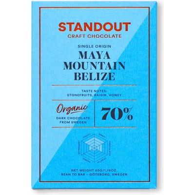 Standout Chocolate 70% Maya Mountain Belize 50 g