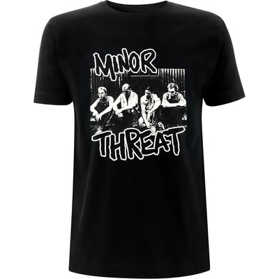 NNM Мъжка тениска Minor Threat - Xerox - Черен - RTMINTSBXER